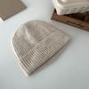 Weiche Damen-Strickmütze aus Wollmischung - Japanischer Stil, Vielseitige & Warme Retro-Wintermütze.