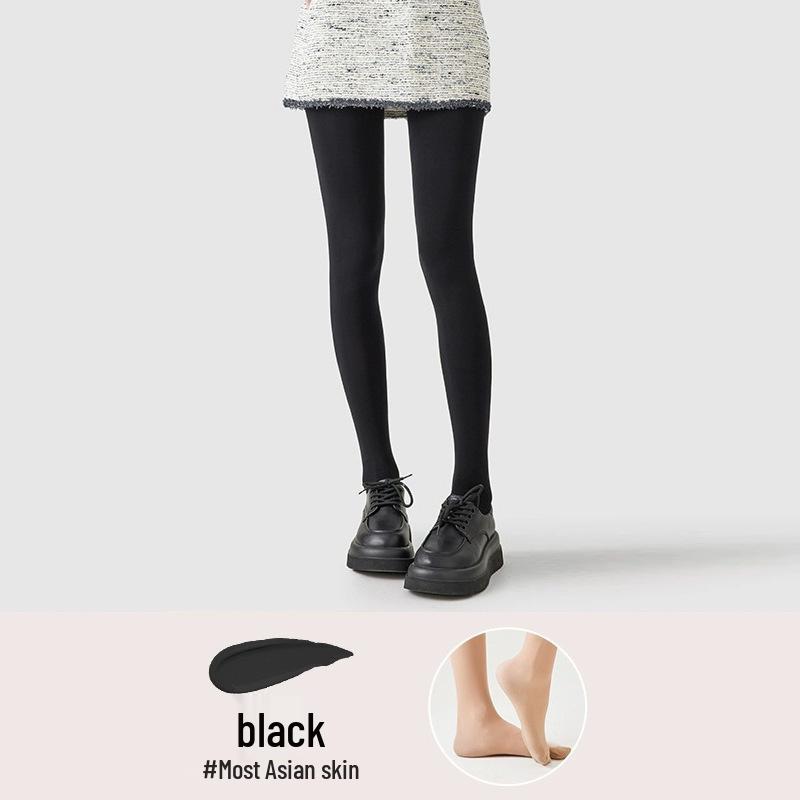 

Женские чулки из обнаженного бархата: Весна/Осень, Плотные, Супер Натуральный Телесный Цвет Леггинсы, Цельные Колготки 80D Slightly Transparent (20-25°C)