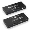 4K60Hz HDMI KVM Switch for 2 PCs, USB 3.0 Connection, Desktop Switching Controller Included, Monitor Sharing, Keyboard & Mouse Switching, Ideal for Of