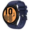 Pulseira de 20mm 22mm para Samsung Galaxy Watch 6/4/Classic/5 pro/3/active 2 Gear s3/S2 pulseira de silicone Huawei GT/2/GT2/3 Pro 4 pulseira