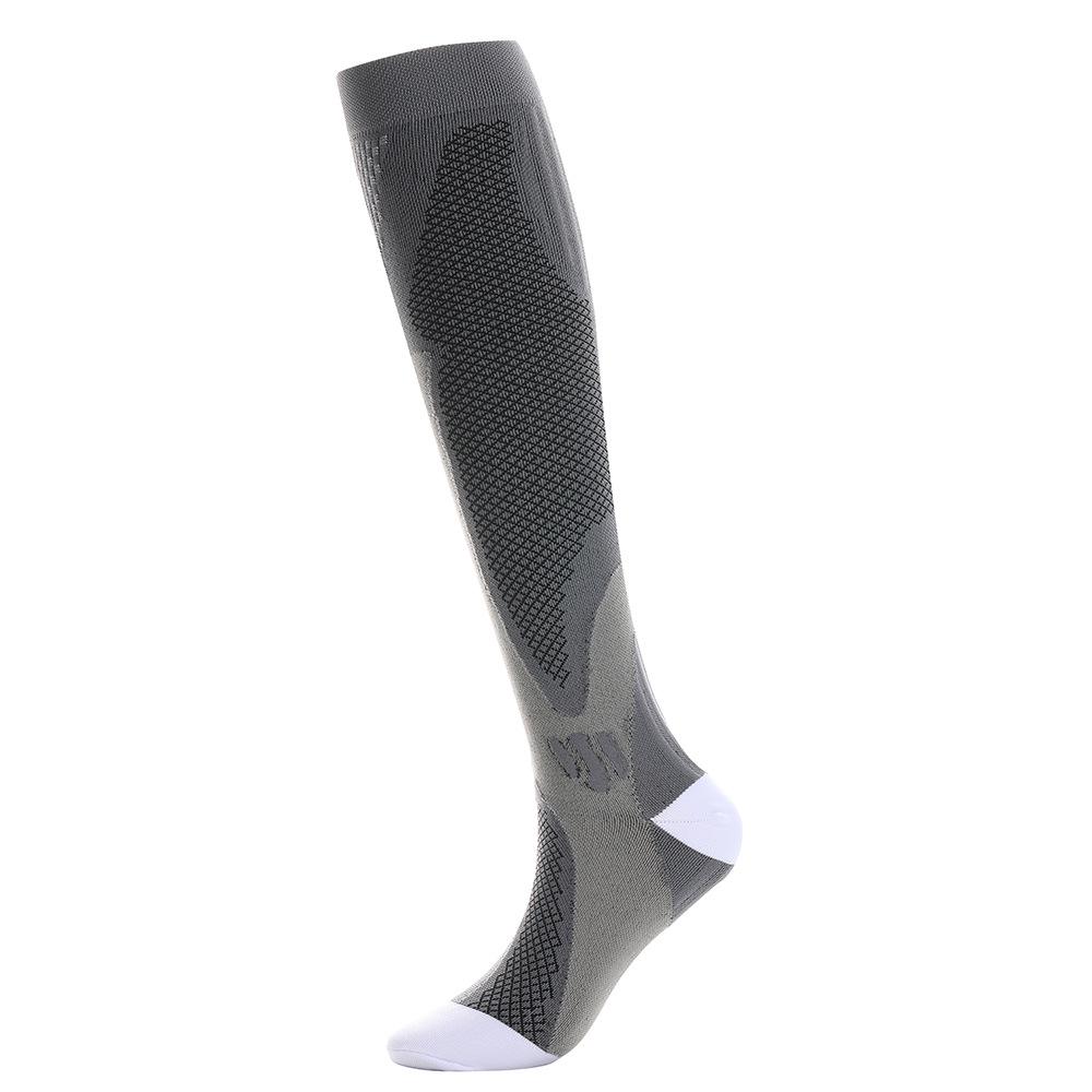 Summer Outdoor Nylon Compression Calf Socks for Yoga & Sports