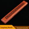 Vietnamese Rosewood Incense Burner - Hollow Red Wood Agarwood Incense Stick Holder and Ceremony Gift