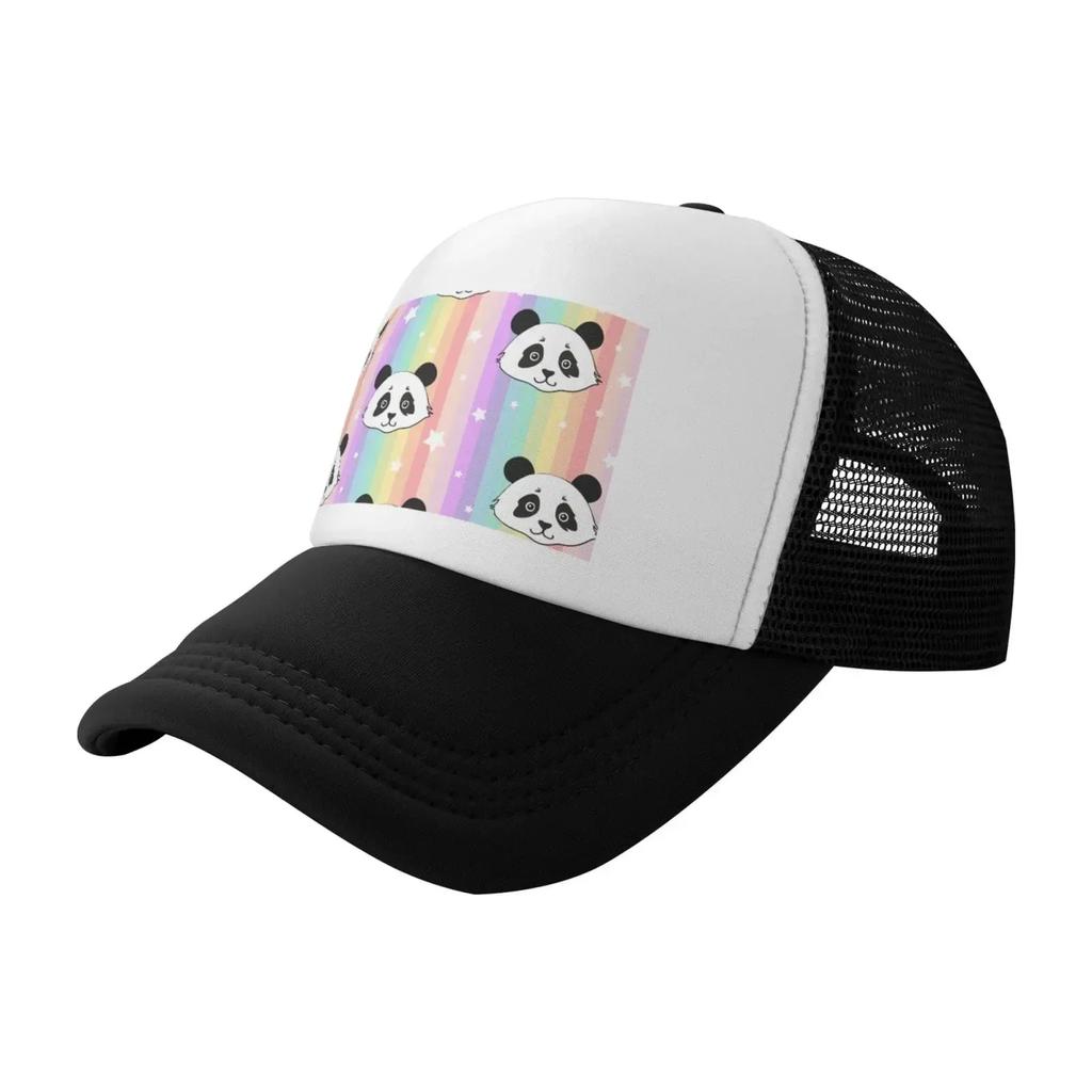 Realistic Watercolor Dinosaurs Black Mesh Baseball Cap Sun Visor Hat Women Unisex Sun Hats Sport Cap Trucker Hats