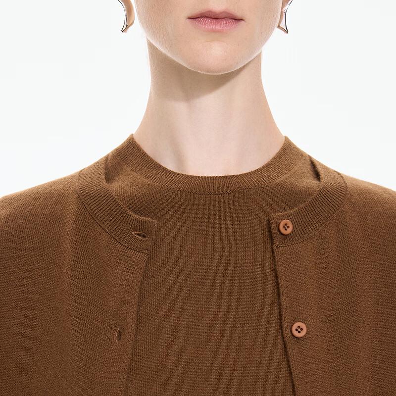 JNBY 2025 Autumn Wool Cashmere Cardigan