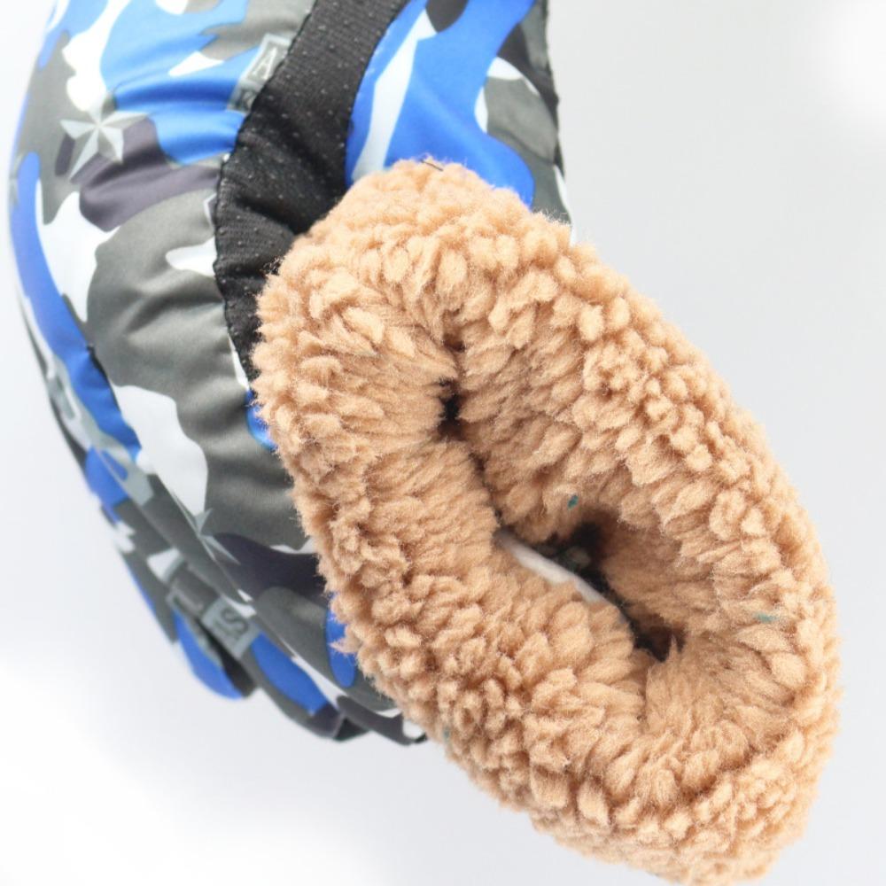 Ski gloves 78 autumn and winter warm gloves riding non-slip waterproof camouflage ski gloves velvet cotton gloves