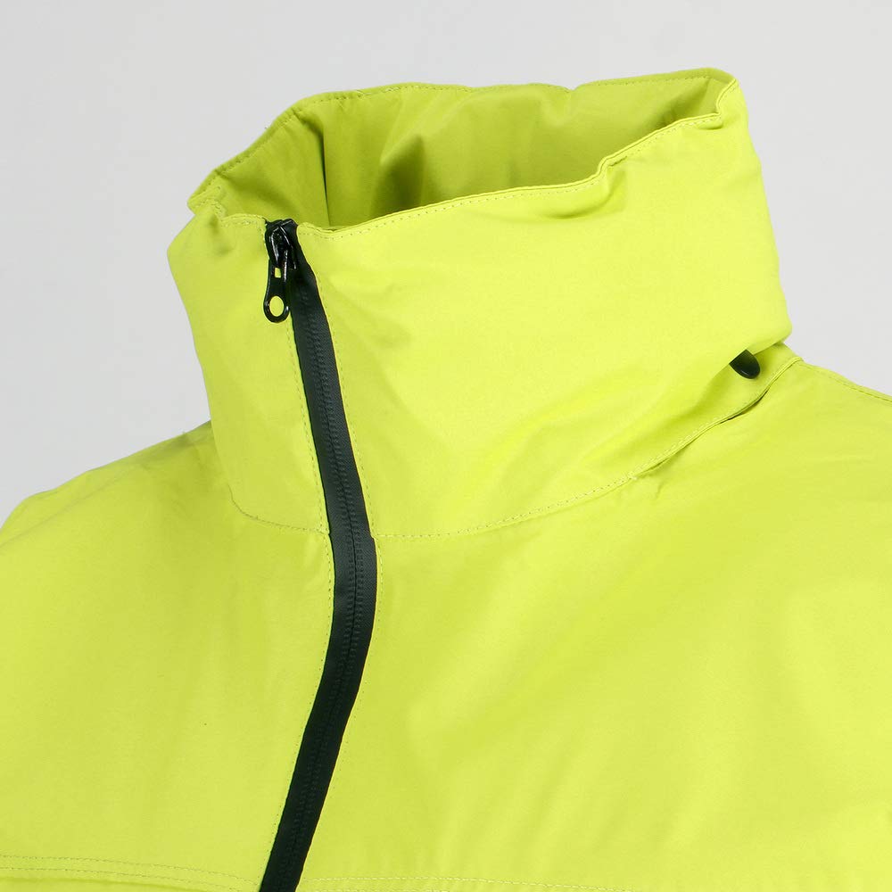 TRUSCO Stretch Rain Suit with Rotating Hood and Brim, Lime, LL (NRSR-LM-LL)