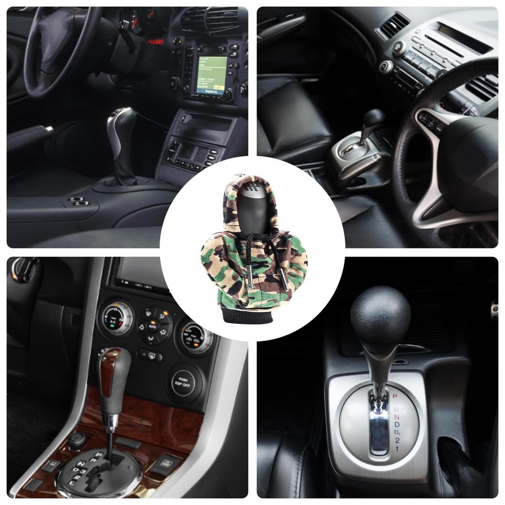 Car Shift Cover Shift Knob Cover Gear Knob Glove Car Shifter Hoodie Truck Gear