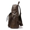 PU Backpack Women's Retro Schoolbag Multi-functional Shoulder Bag