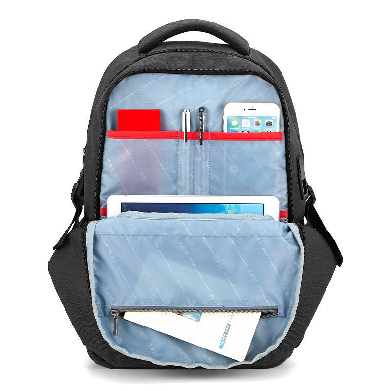 Men's High-Capacity Laptop & Travel Backpack: Versatile Business Design