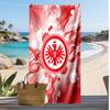 Eintracht Frankfurt Football Print Beach Towel, Large Soft Quick Dry Towel for Beach Camping Swimming
