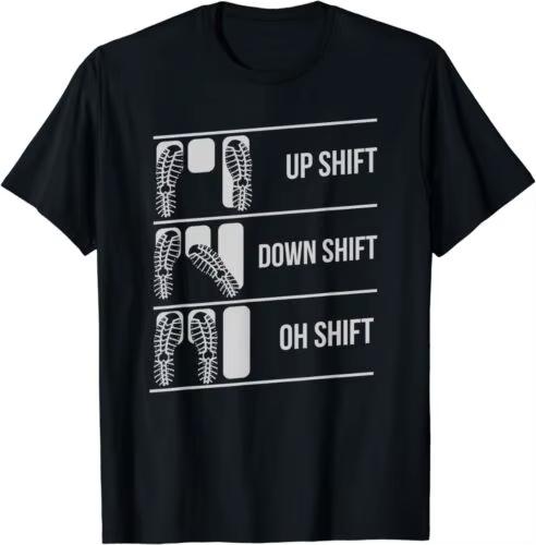 NEW LIMITED Up Shift Down Shift Oh Shift Car Pedal TShirt aesthetic vintage korean graphic t shirts oversized t shirt S