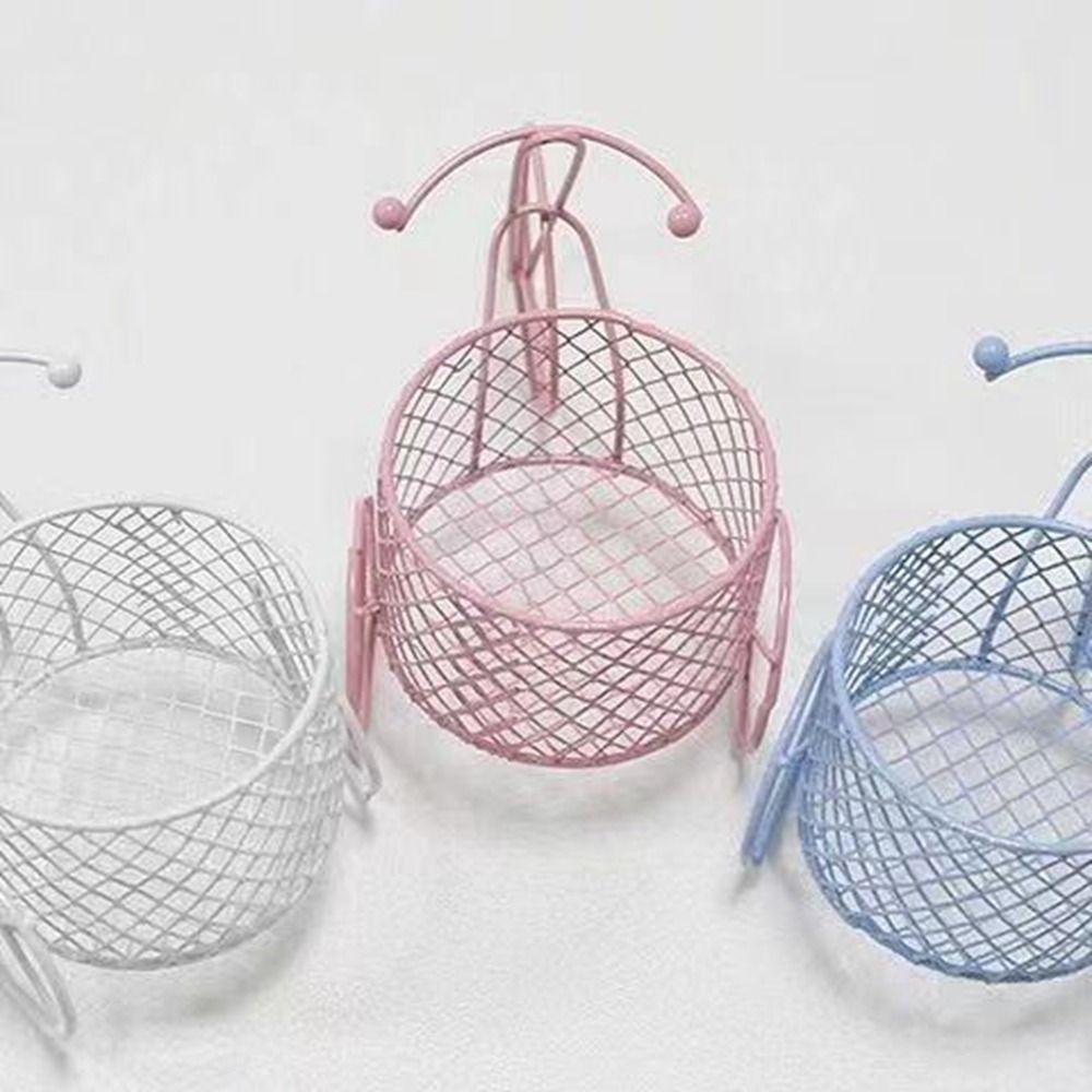 Flowers Tricycle Design Iron Art Bare Car Desktop Ornaments Tricycle Model Jewelry Stand Candy Rack