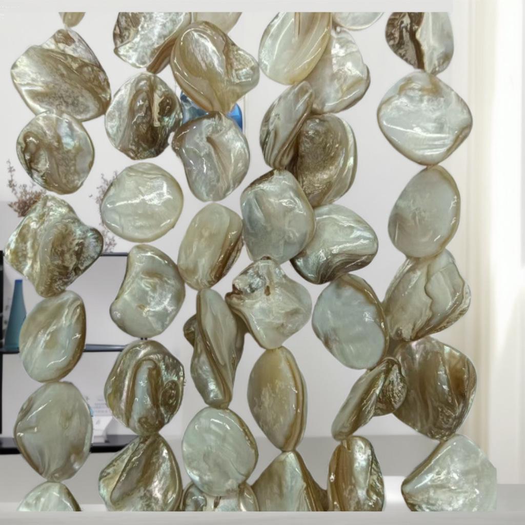 Natural Coral Shell Beads, Two-Row Teeth Size, Jewelry Accessories In Stock