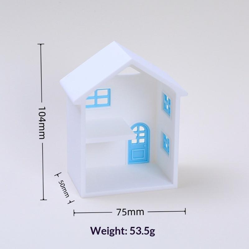 1:12 Miniatura de Casa de Muñecas Plástico Mostrador de Bar Decoración de Escena de Casa de Muñecas DIY Muebles de Cocina Juguete para Niñas Regalo