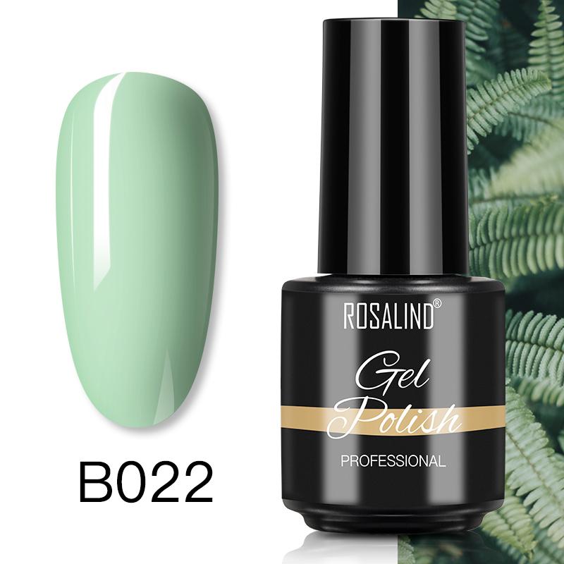 ROSALIND 7ml Soak Off Gel Polish Bright For Nail Art Design LED/UV Lamp