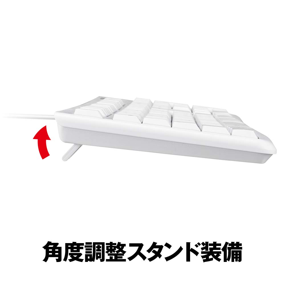 Buffalo BUFFALO USB Wired Standard Keyboard, White, BSKBU105WH