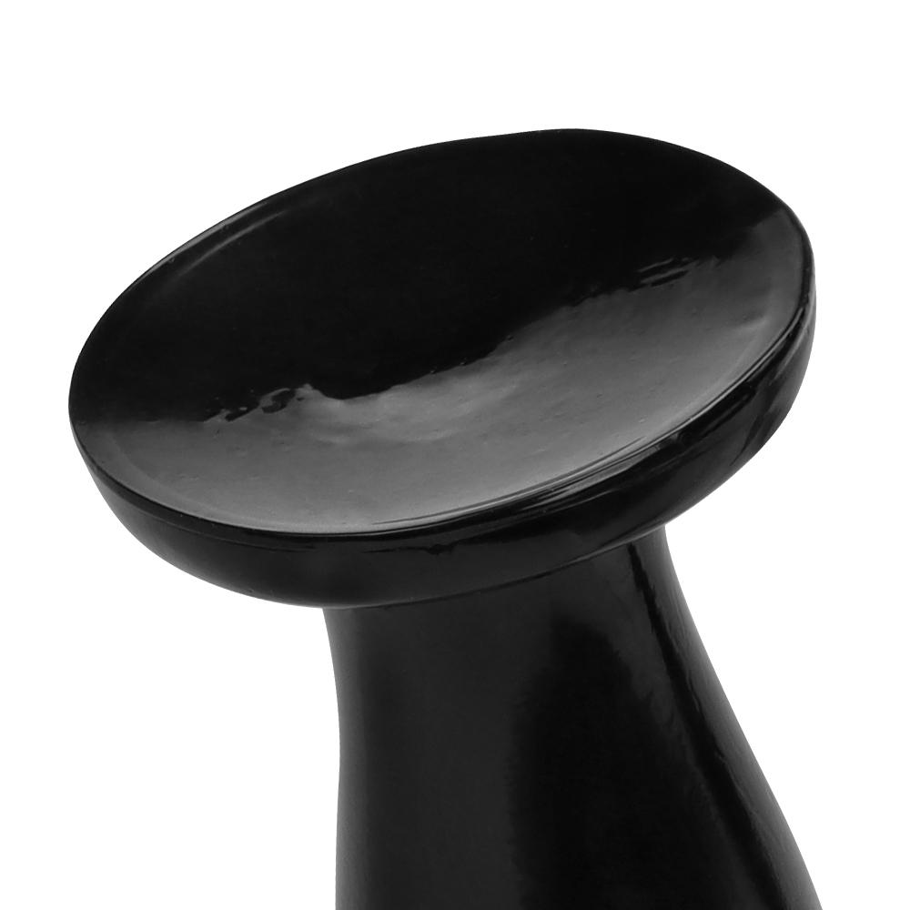 Black Bottle Shape Anal Plug with Sucker Anal Dilator Adult Sex Toy Masturbator Fisting Big Dick Realistic Dildo PVC BDSM