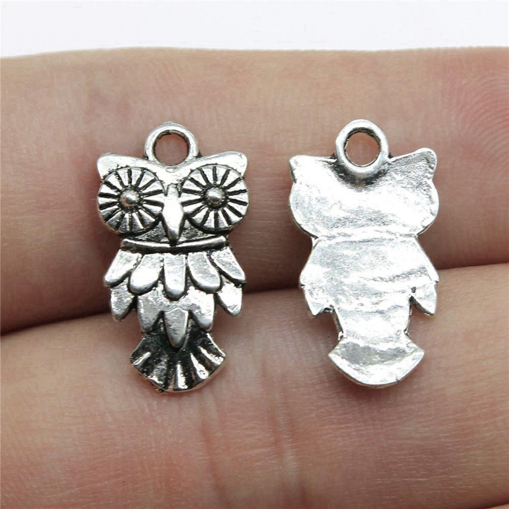 Owl Charms Pendant Female Jewellery Ethnic Materials