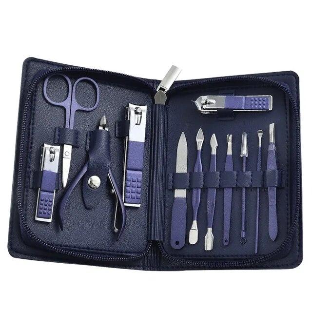 Nail Clipper Set Stainless Steel Manicure Cutter Trimmer Ear Spoon Nail Clipper Professional Pedicure Nail Scissors Tool