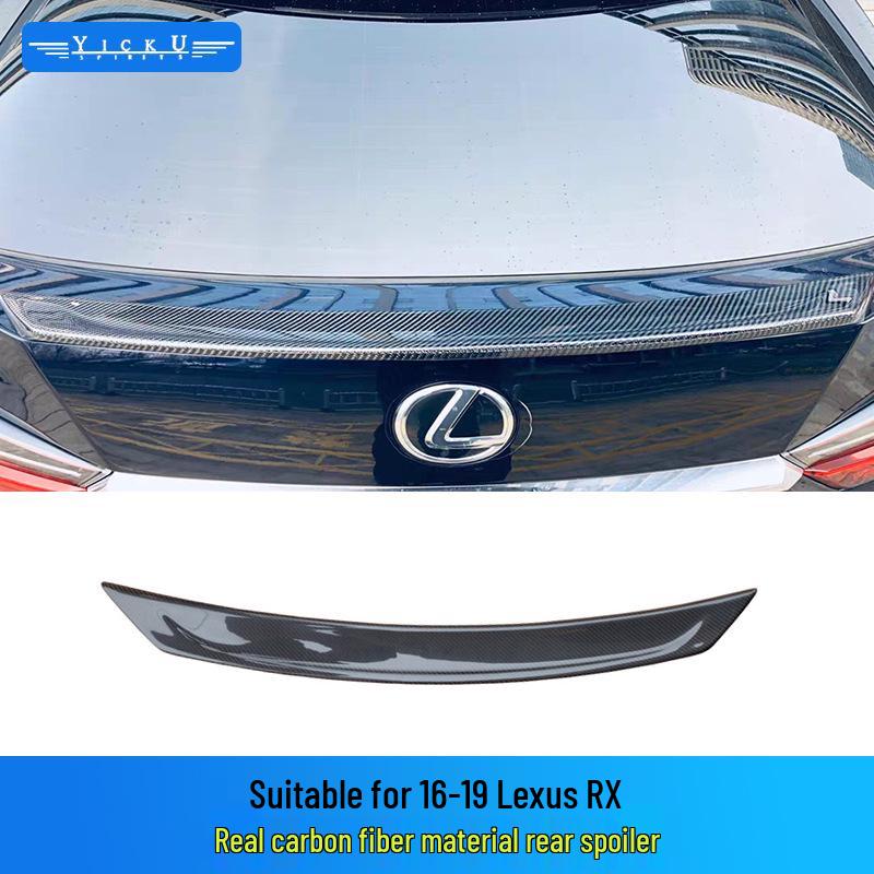 Lexus RX 2016-2019 AIM Style Carbon Fiber Body Kit: Front & Rear Lip Spoiler, Wide Body Fender Flares.