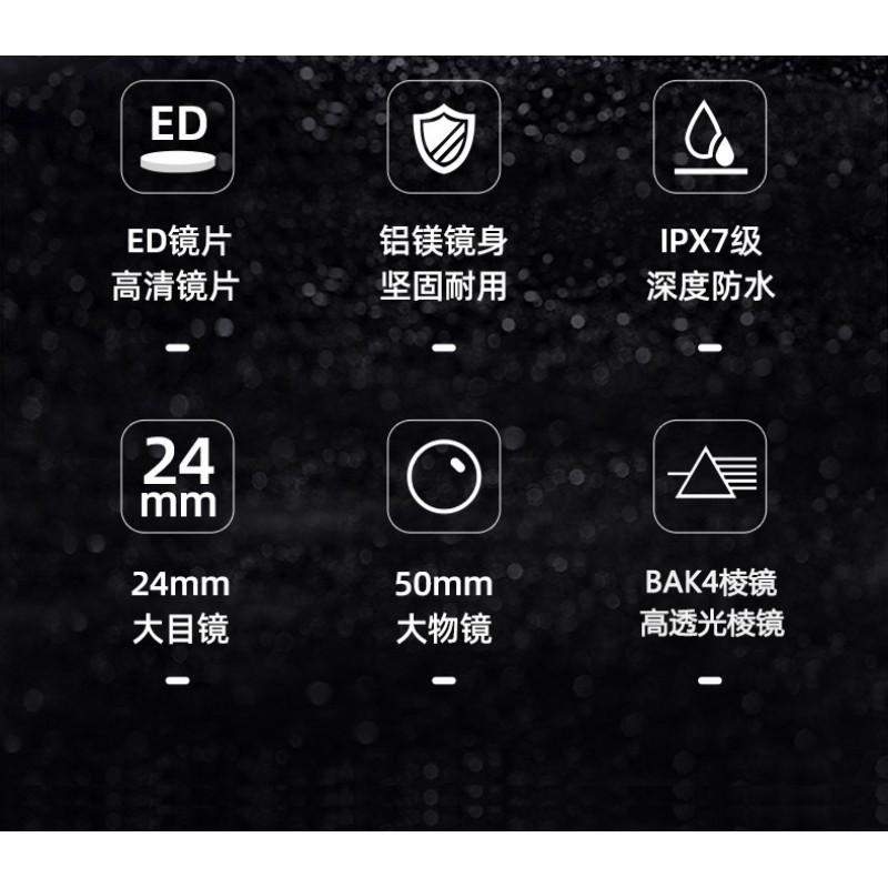 High Magnification 12x50 ED Binoculars Outdoor Use Waterproof Low-Light Enhanced Viewing