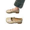 Low-heeled Mary Jane shoes women's new with skirt round head ballet shoes round head casual shoes