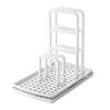 1 Set Storage Rack Eco-friendly Detachable Plastic Dish Cloth Drying Storage Rack for Home
