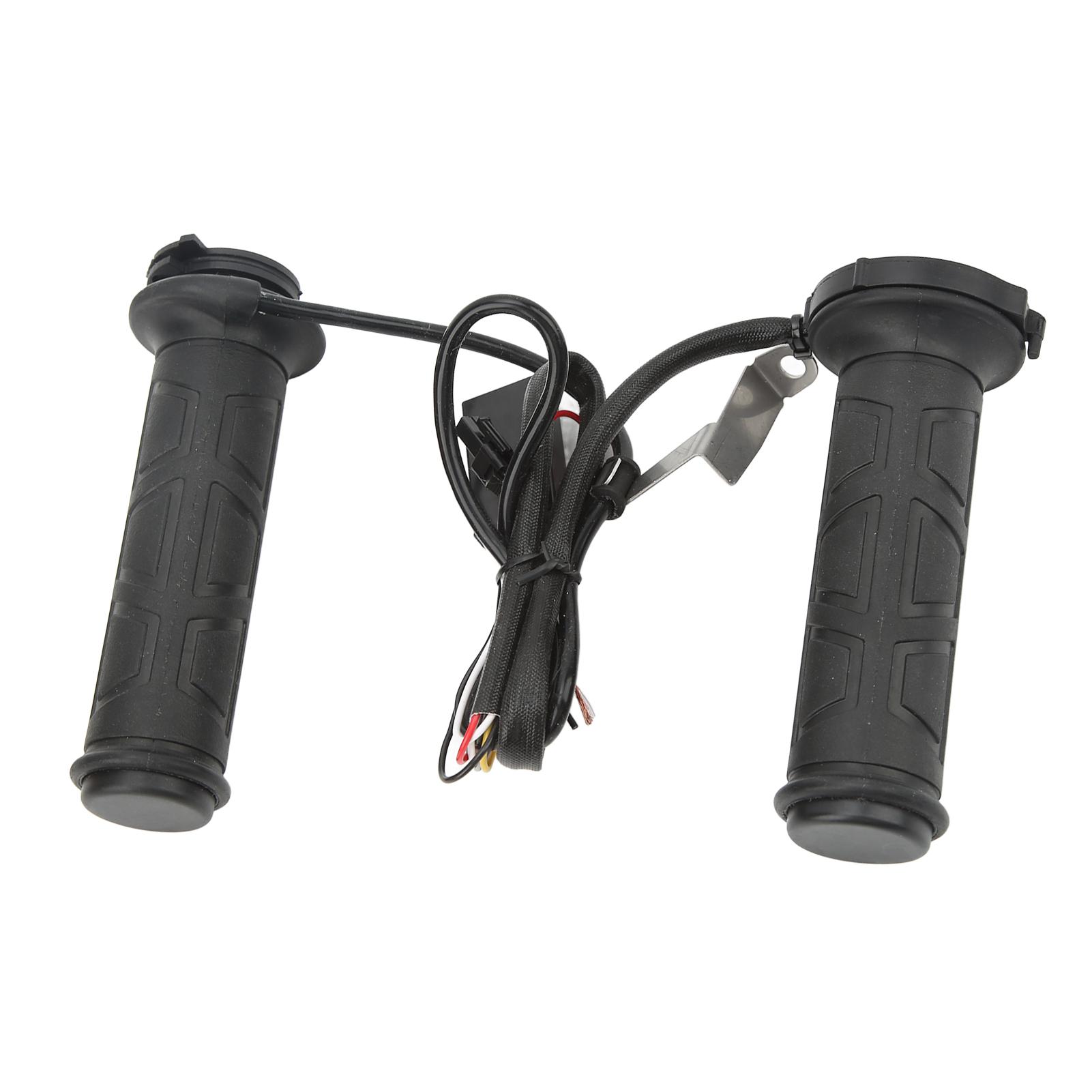 

2 шт. Мотоциклетные электрические ручки с подогревом, термостабильные регулируемые ручки руля с подогревом