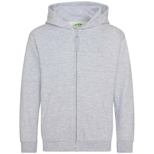 Awdis Childrens/Kids Heather Zipped Hoodie