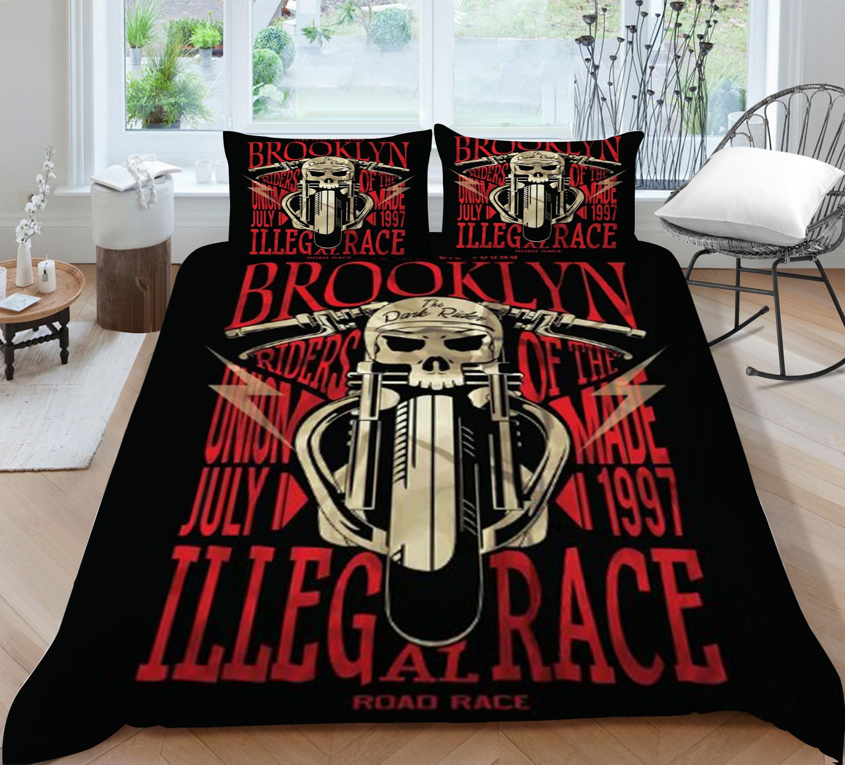 

3D череп домашние покрывала модный комплект постельного белья из полиэстера King Queen Size для мальчиков-подростков, детский мягкий пододеяльник UK Single 135x200cm