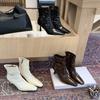 Women's Boots and Women's Shoes Niche Light Luxury 2025 Autumn and Winter Handmade Retro Foreign Trade Yuan