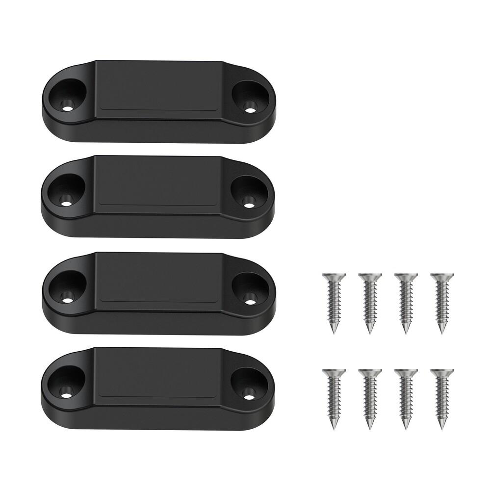 Kit de pestillo magnético para puerta de autocaravana de alta resistencia con tornillos para remolque de viaje, autocaravanas, pestillo magnético para puerta de equipaje de autocaravana, pestillo de puerta de almacenamiento de autocaravana