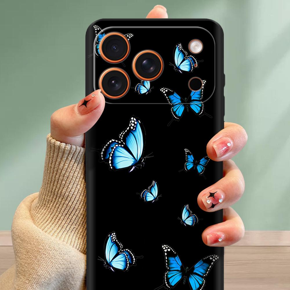 Luxury Silicone Anti-drop Case For iPhone 17 Pro Max Soft Case For iPhone 17 Pro Cases For iPhone17 Air Bumper Cover Fundas Capa