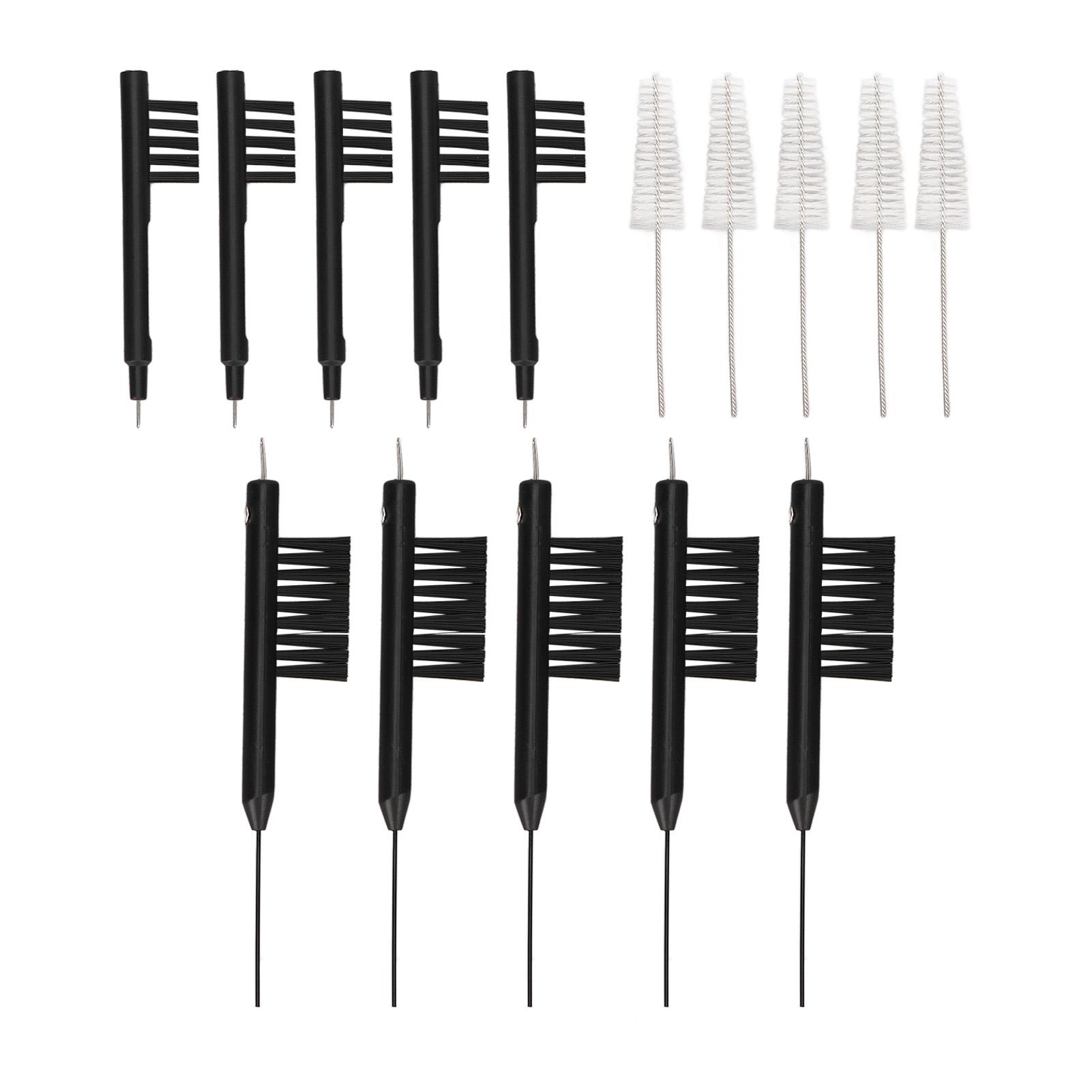 

Набор инструментов для чистки слухового усилителя, набор щеток для удаления ушной серы и аксессуаров для ухода за наушниками