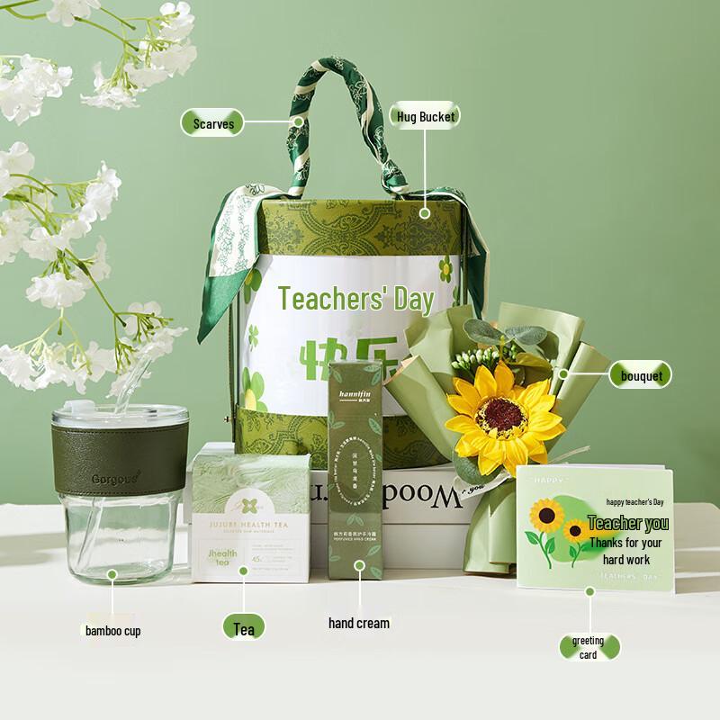 Huazao Baijia A1 Teacher s Day Green Gift Set 01