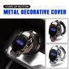 KLKT4 Car One-key Start Button Cover Engine Stop Switch Button Cover Accessory For Fiesta Mondeo Fusion Explorer Escape Edge MK6