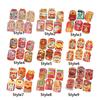 6PCS Cartoon Lucky Snake Year Red Envelope Blessing Best Wishes New Year Money Envelope Paper 3D 2025 Hong Bao Spring Festival