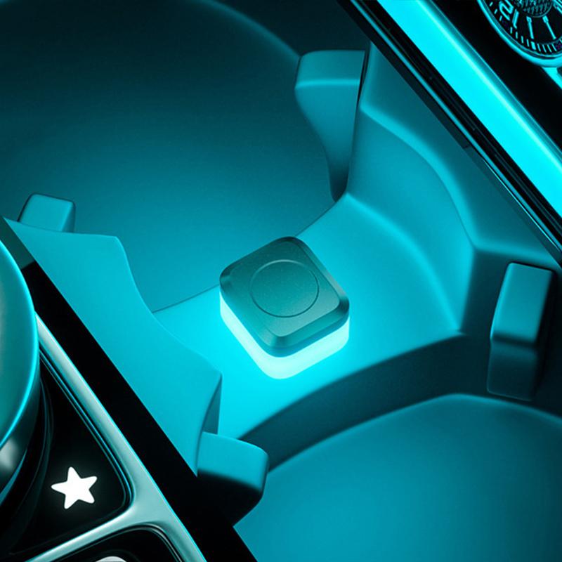 

Універсальний USB-інтер’єр автомобіля Атмосферне світло Міні-світлодіодна сигнальна лампа для вантажних автомобілів Декорації ПК Авто Plug and Play as the picture