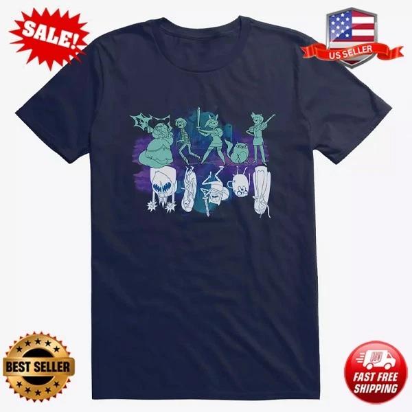 Adventure Time Character Counterparts T-Shirt S-5XL M