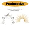 Rhinestones Goddess Crown Versatiles Make up Headpiece Wedding Crown Headband for Weddings and Cosplay
