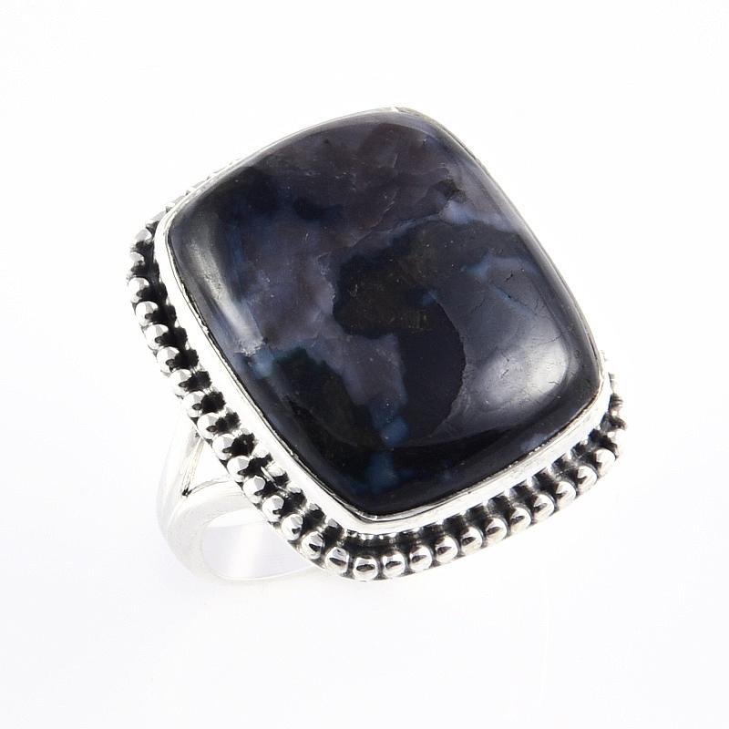 Natural Gabbro Stone Gemstone Handmade 925 Sterling Silver Jewelry Ring S.6 m2t49