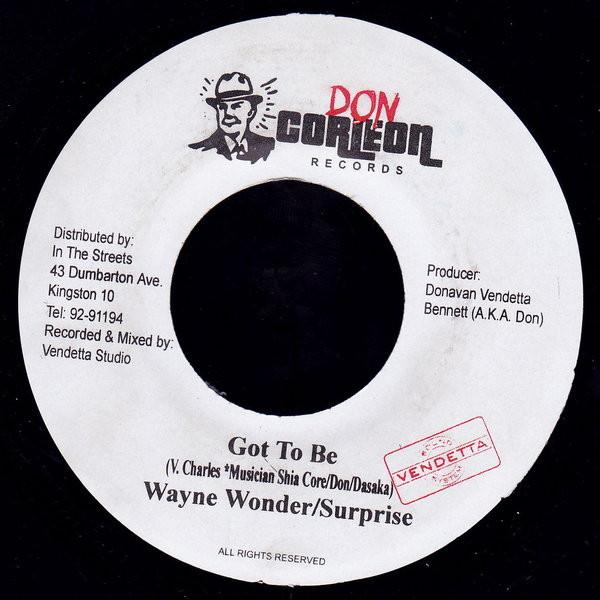 

7inch Record WAYNE WONDER / SURPRISE - Got To Be NONE Don Corleon Rec 2002 Jamaica Reggae, Ska & Dub Used