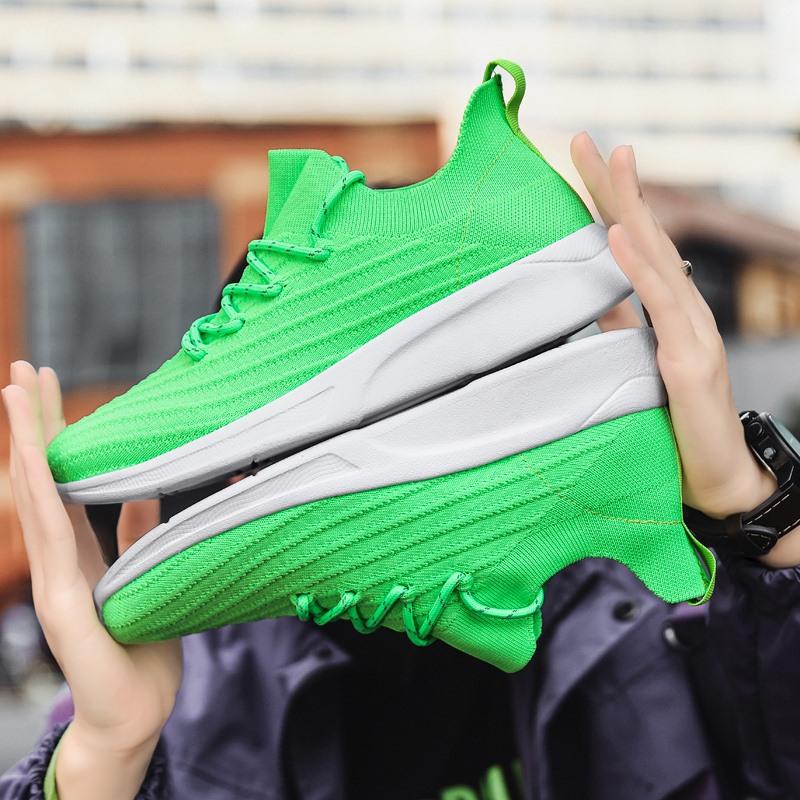 Women’s Sneakers Height Increase Casual Outdoor School Student Shoes Couple Men Lightweight Sneakers Plus Size 36-46