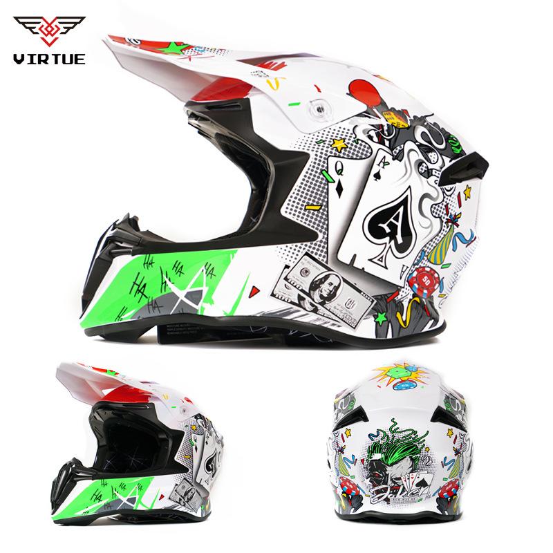 Motorcycle Helmet Mountain Race Cross Country Helmet Cool Running Helmet