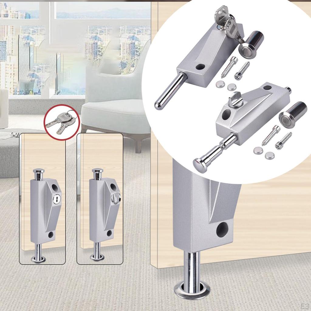 Încuietoare rotativă a ușii Ușor de utilizat, rezistentă la uzură, mortare pentru podea, birou, acasă