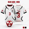 Men's Jersey Japanese Blue Lock Anime Cosplay 3d Print Tshirt Men Women Fashion T shirt O-neck Short Sleeve Tops Tees