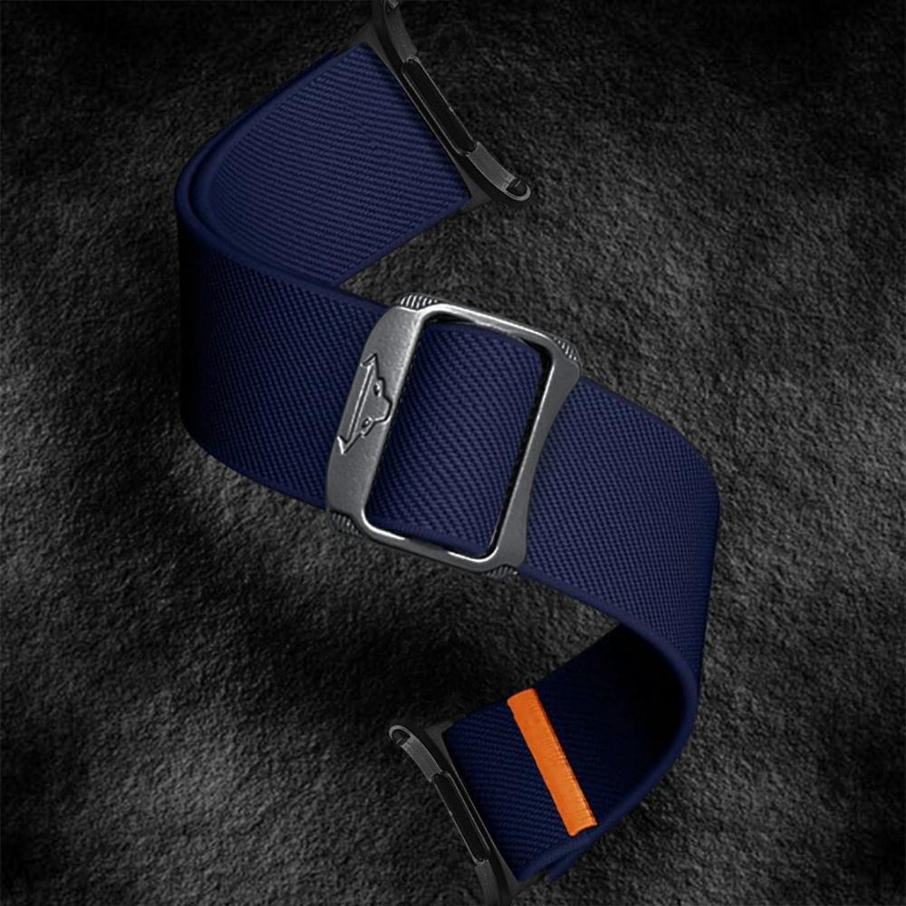 Nylon Strap for Samsung Galaxy Watch Ultra 2/1, Navy Blue
