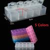 Versatile 10 Grids Plastic Storage Box for Makeup Pills and Small Parts