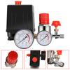 90-120 PSI Luftkompressor Druckschalter Ventil Steuerverteiler Regler Manometer Sicherheitsventil 1/4" BSP Luftkompressor Teile