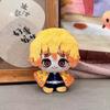 Cute Demon Slayer Mini Plush Keychain Shinobu Mitsuri Zenitsu Obanai Chibi Doll Soft Stuffed Pendant Anime Fan Backpack Collectible Gift Home Decor